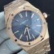 Swiss Made Audemars Piguet Royal Oak Blue Dial 15400 Rose Gold Knockoff Watch (3)_th.jpg